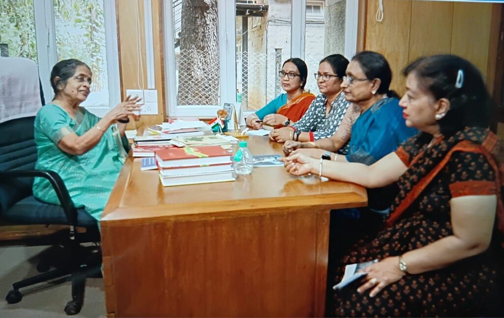 Rohini in discussion